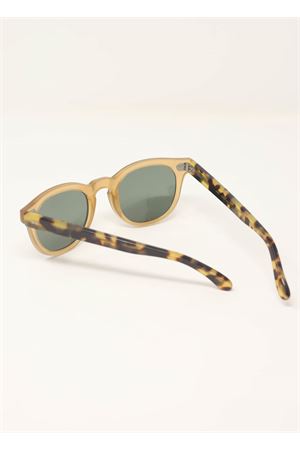 Unisex caramel frame sunglasses Capri People | MAREMARRONE